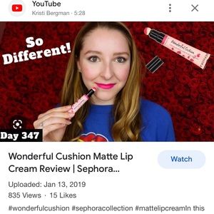 Sephora Wonderful Cushion Matte Lip Cream - magenta